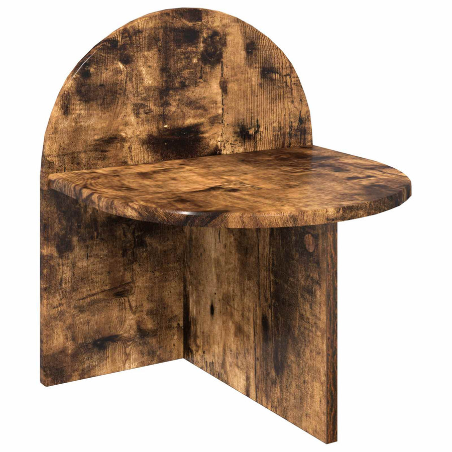 Nachtkastje 2 pcs Gerookt eiken 40 x 35,5 x 45,5 cm