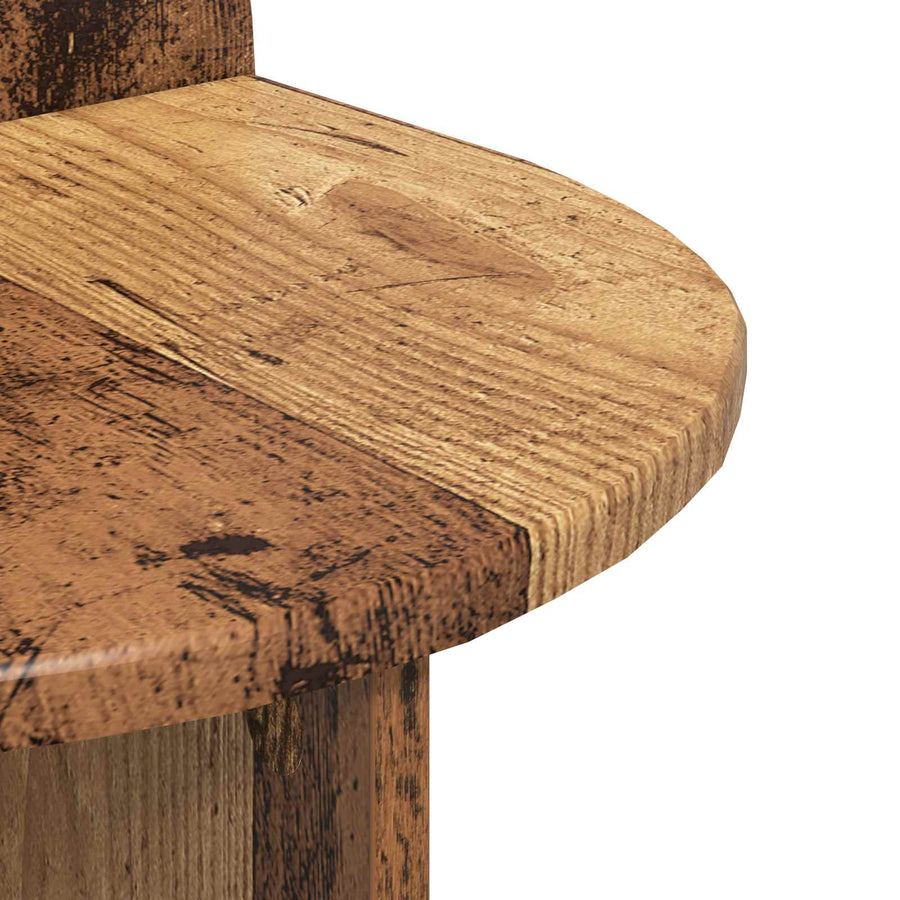 Nachtkastje 2 pcs Oud hout 40 x 35,5 x 45,5 cm