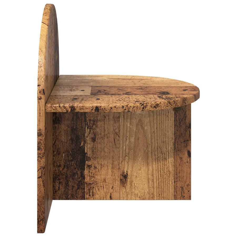 Nachtkastje 2 pcs Oud hout 40 x 35,5 x 45,5 cm