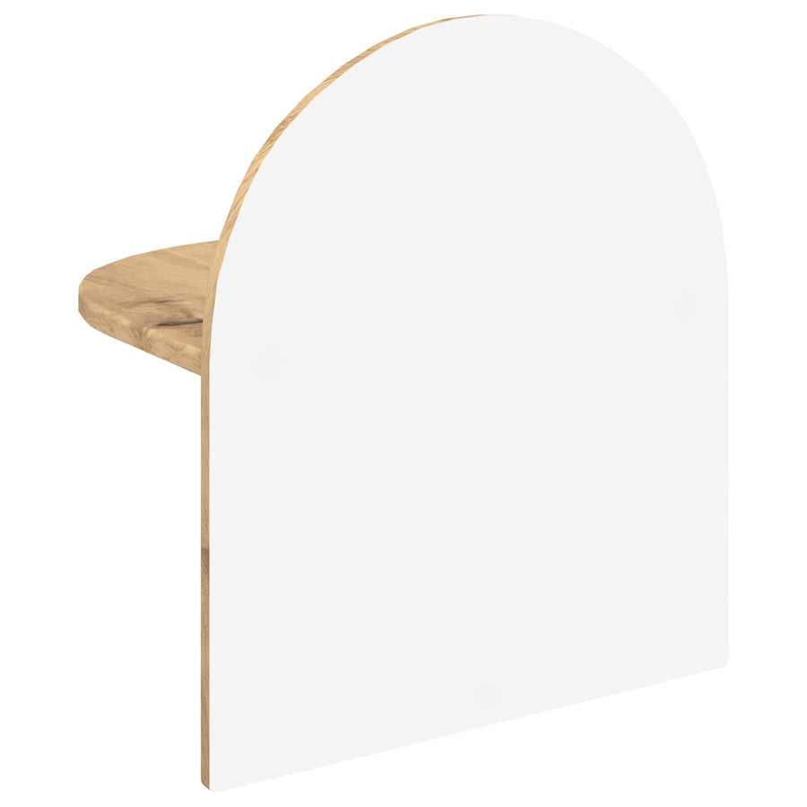 Nachtkastje 2 pcs Artisanaal eiken 40 x 35,5 x 45,5 cm