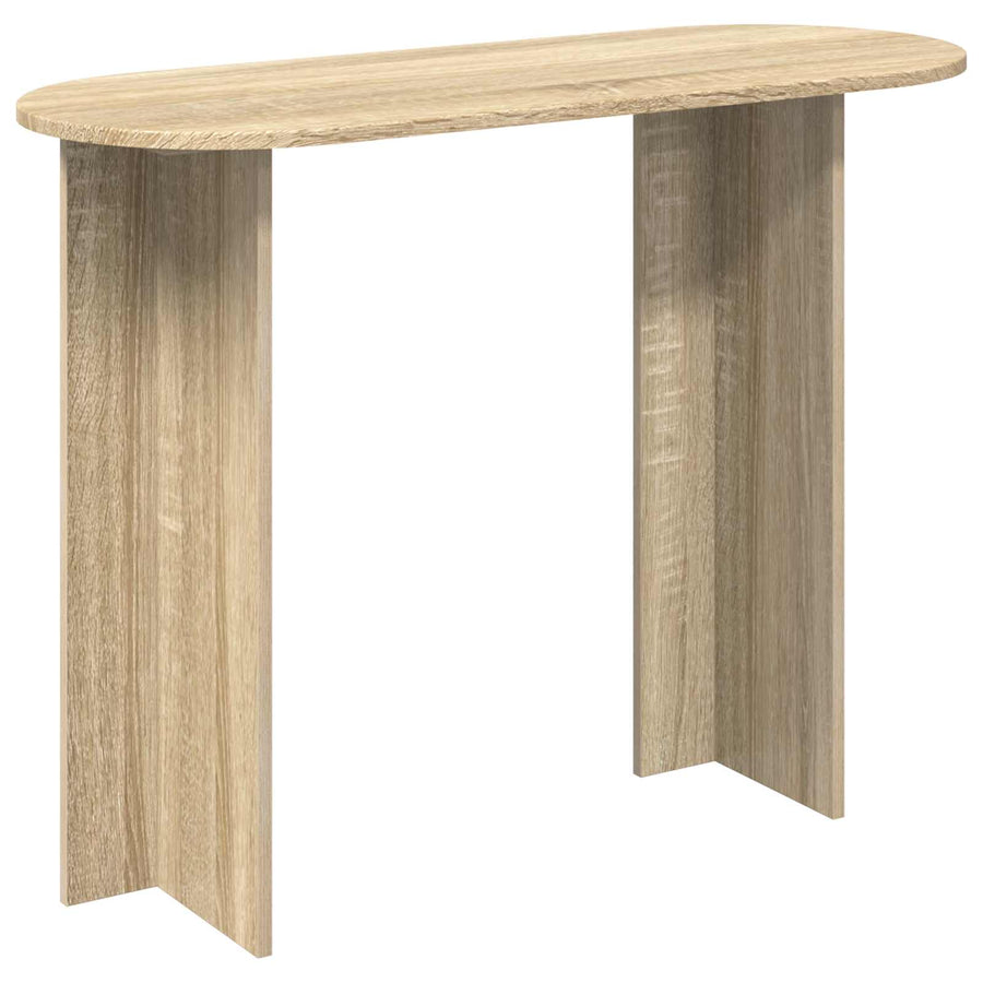 Wandtafel Sonoma Eiken 100 x 39,5 x 75 cm Bewerkt hout