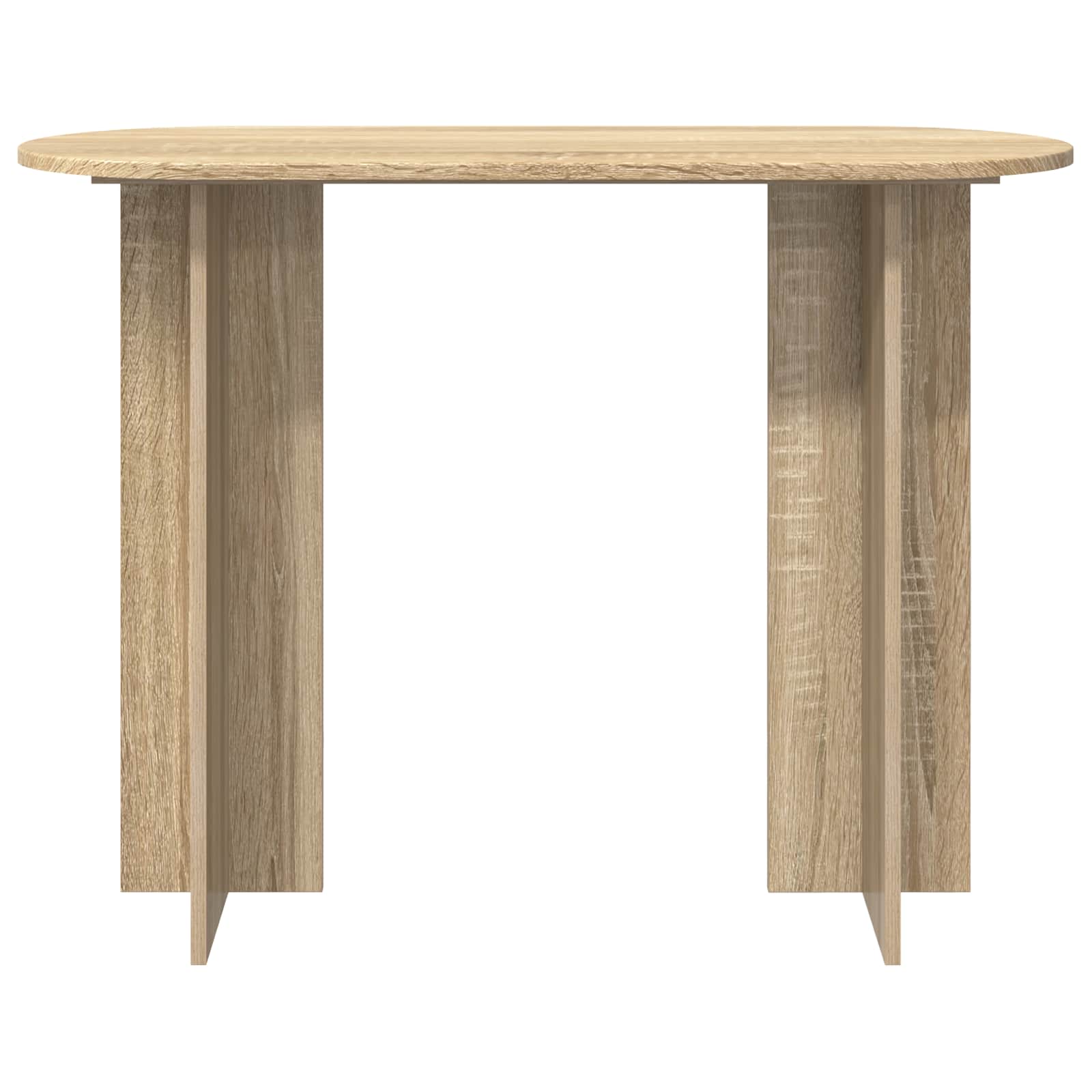 Wandtafel Sonoma Eiken 100 x 39,5 x 75 cm Bewerkt hout