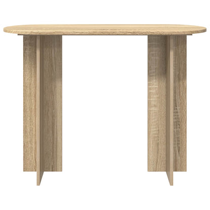 Wandtafel Sonoma Eiken 100 x 39,5 x 75 cm Bewerkt hout