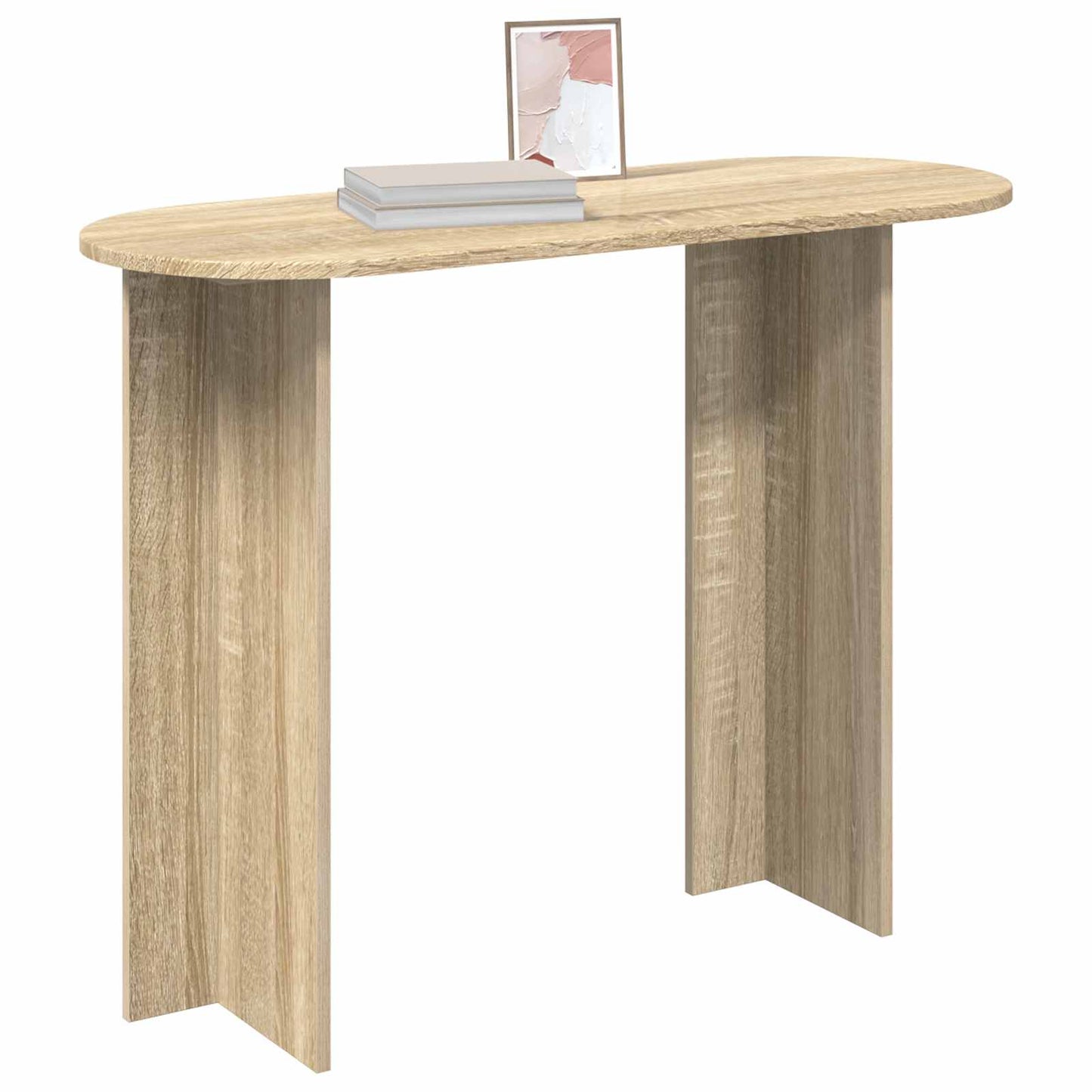 Wandtafel Sonoma Eiken 100 x 39,5 x 75 cm Bewerkt hout