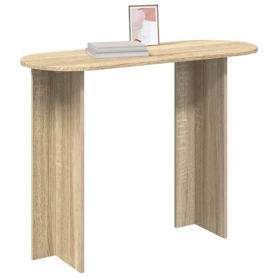 Wandtafel Sonoma Eiken 100 x 39,5 x 75 cm Bewerkt hout