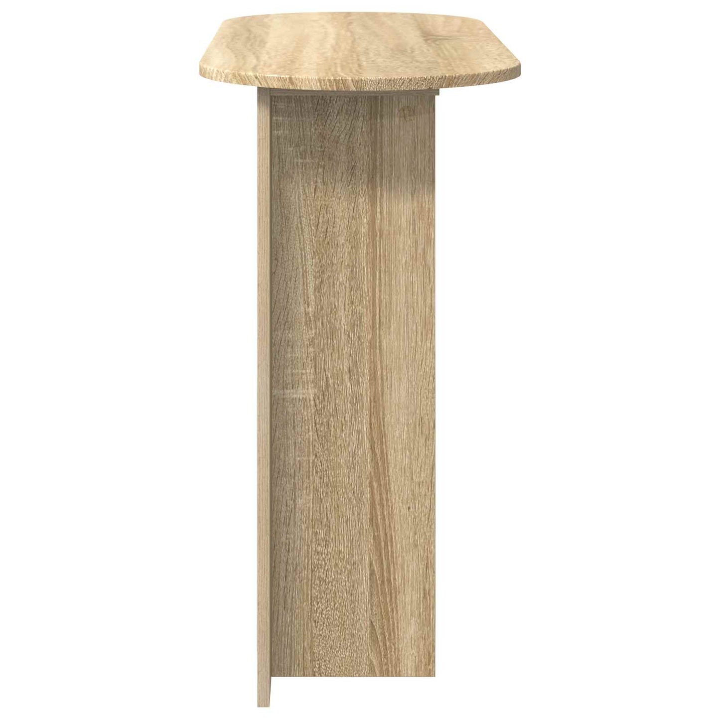 Wandtafel Sonoma Eiken 100 x 39,5 x 75 cm Bewerkt hout