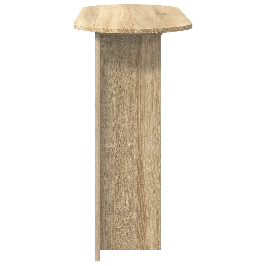 Wandtafel Sonoma Eiken 100 x 39,5 x 75 cm Bewerkt hout