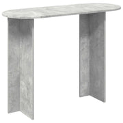Wandtafel 100x39,5x75 cm betongrijs bewerkt hout