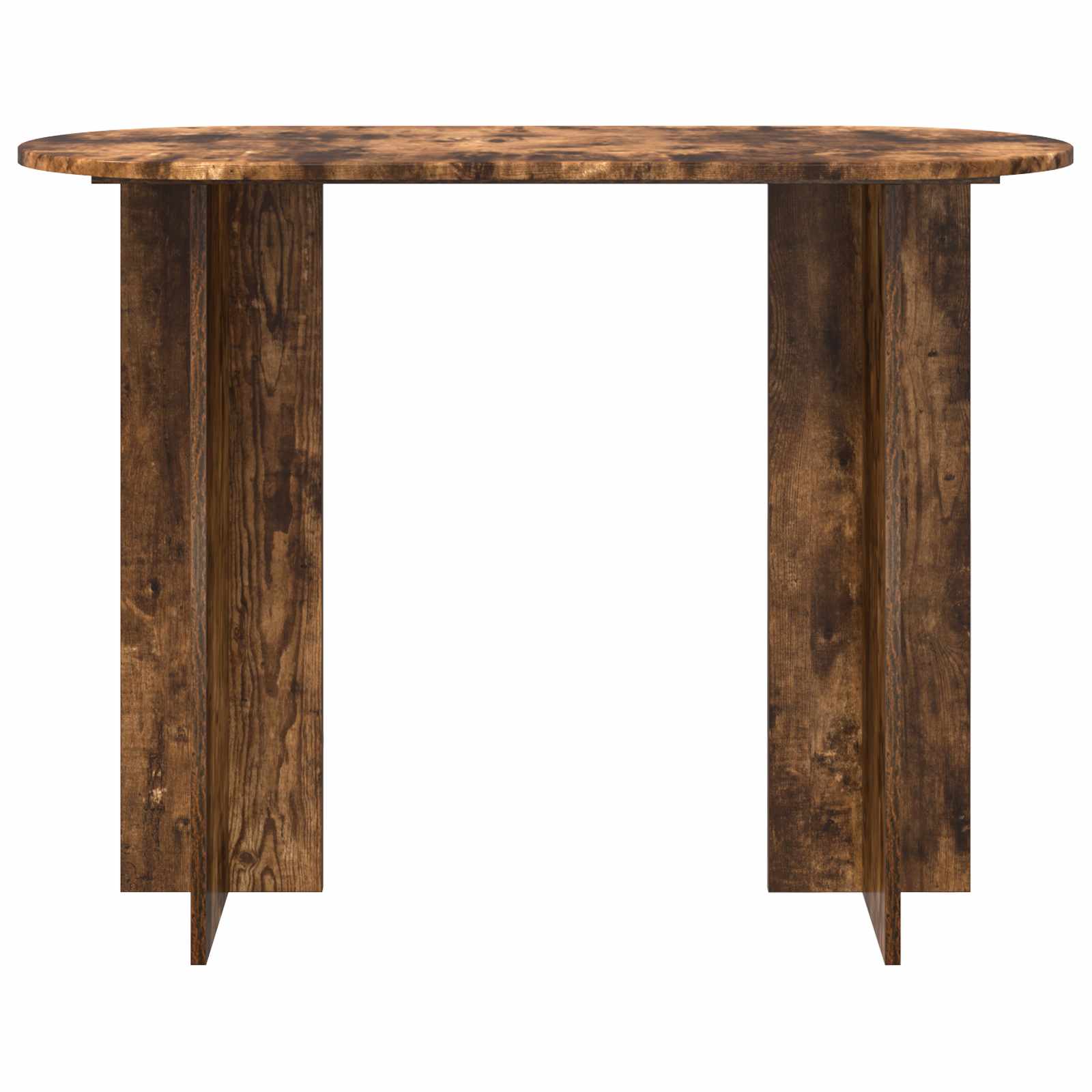 Wandtafel Gerookt eiken 100 x 39,5 x 75 cm Bewerkt hout