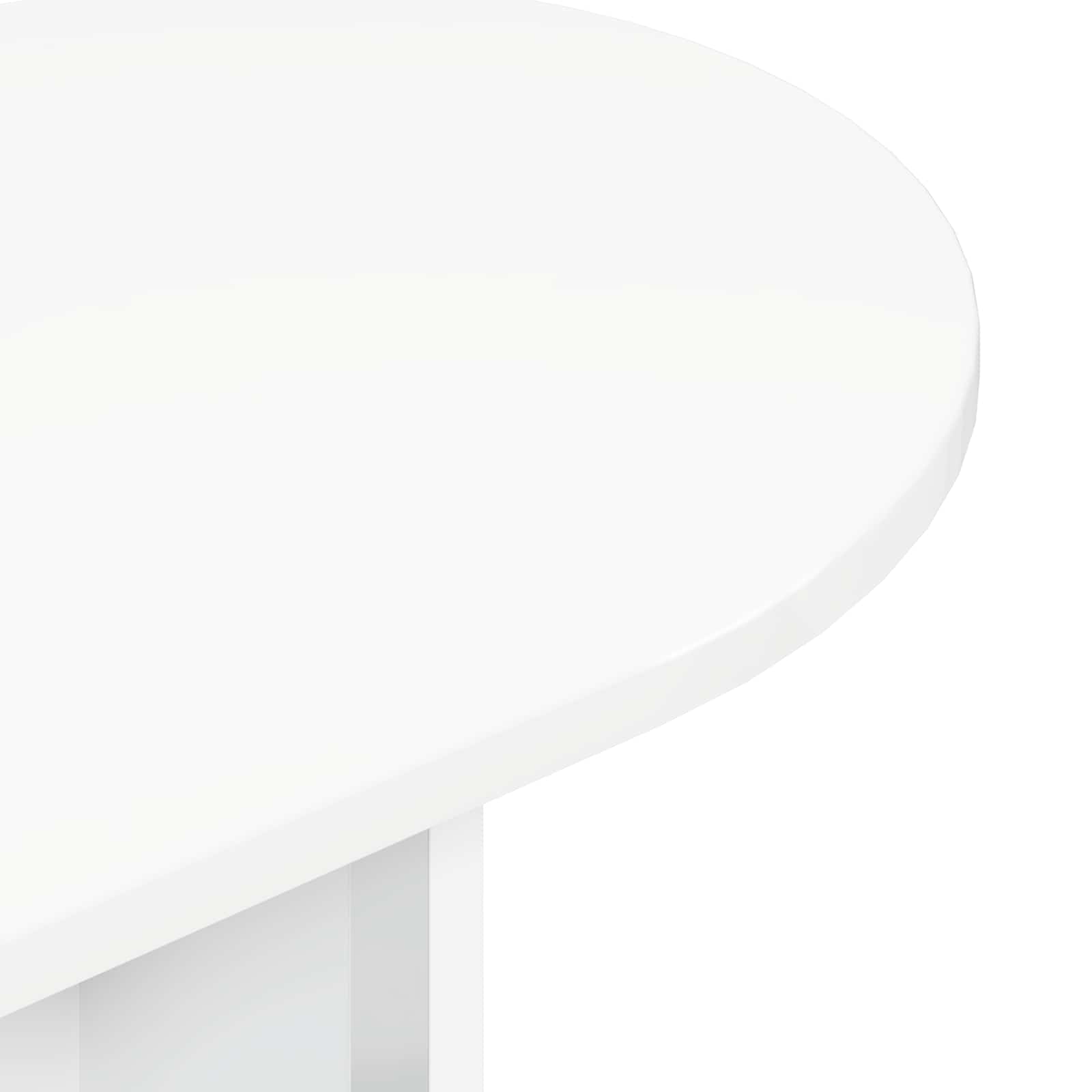 Wandtafel met opslag Wit 100 x 39,5 x 75 cm Bewerkt hout