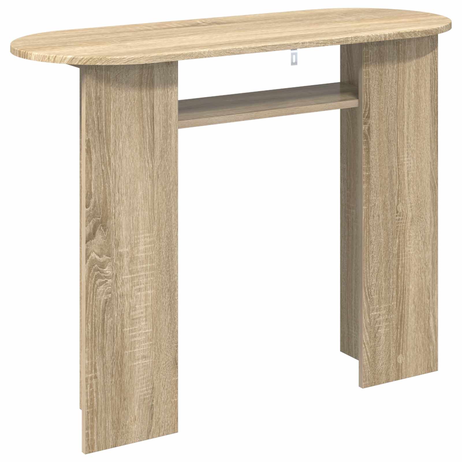 Wandtafel Sonoma Eiken 100 x 39,5 x 75 cm Bewerkt hout