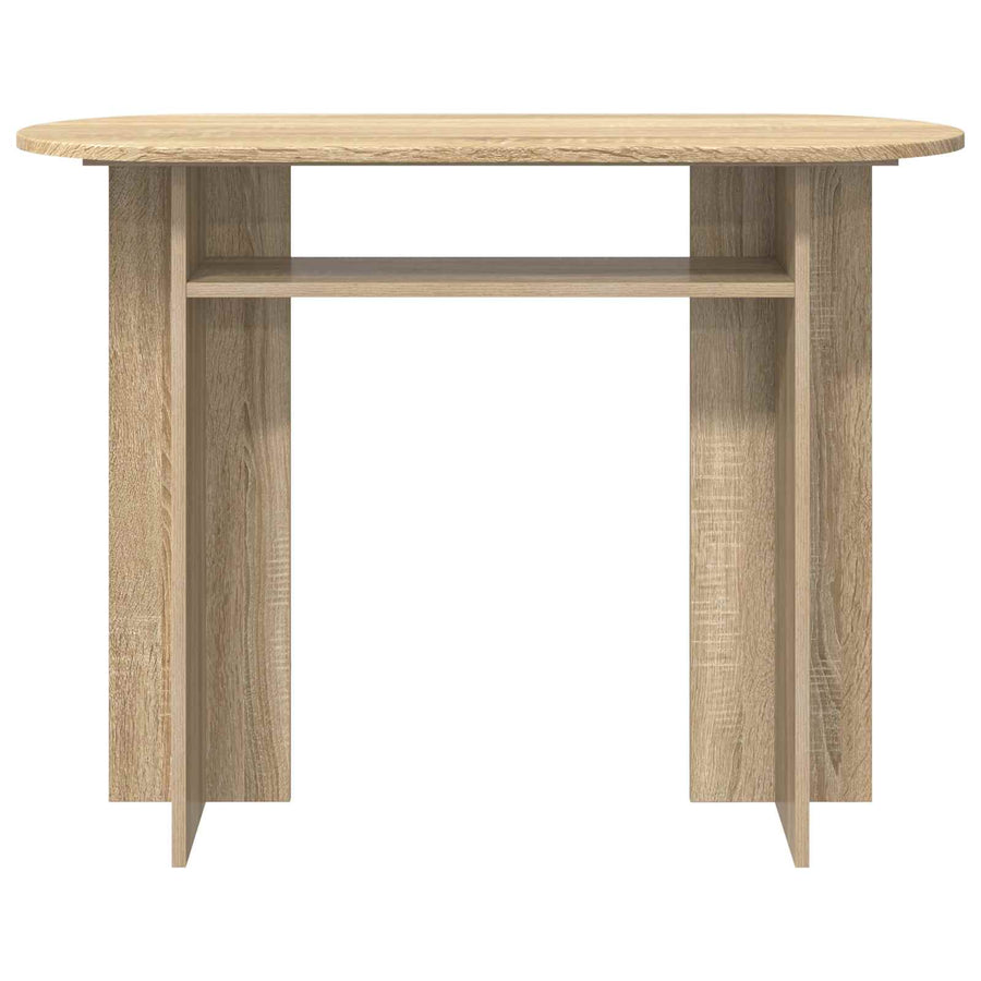 Wandtafel Sonoma Eiken 100 x 39,5 x 75 cm Bewerkt hout