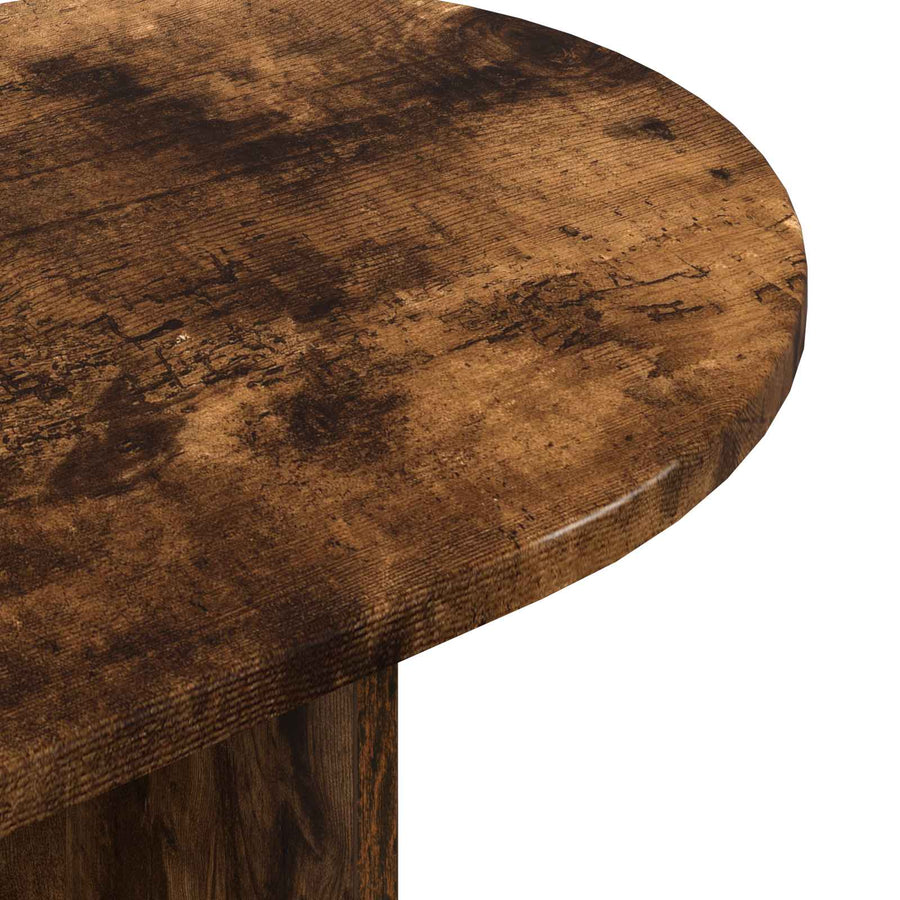 Wandtafel Gerookt eiken 100 x 39,5 x 75 cm Bewerkt hout