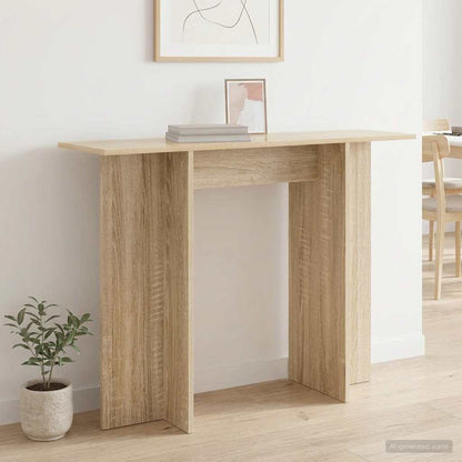 Wandtafel Sonoma Eiken 100 x 30 x 75 cm Bewerkt hout