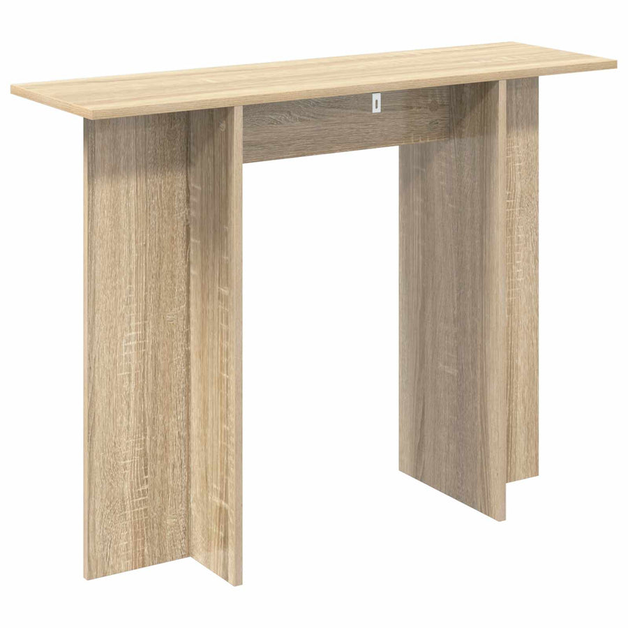 Wandtafel Sonoma Eiken 100 x 30 x 75 cm Bewerkt hout