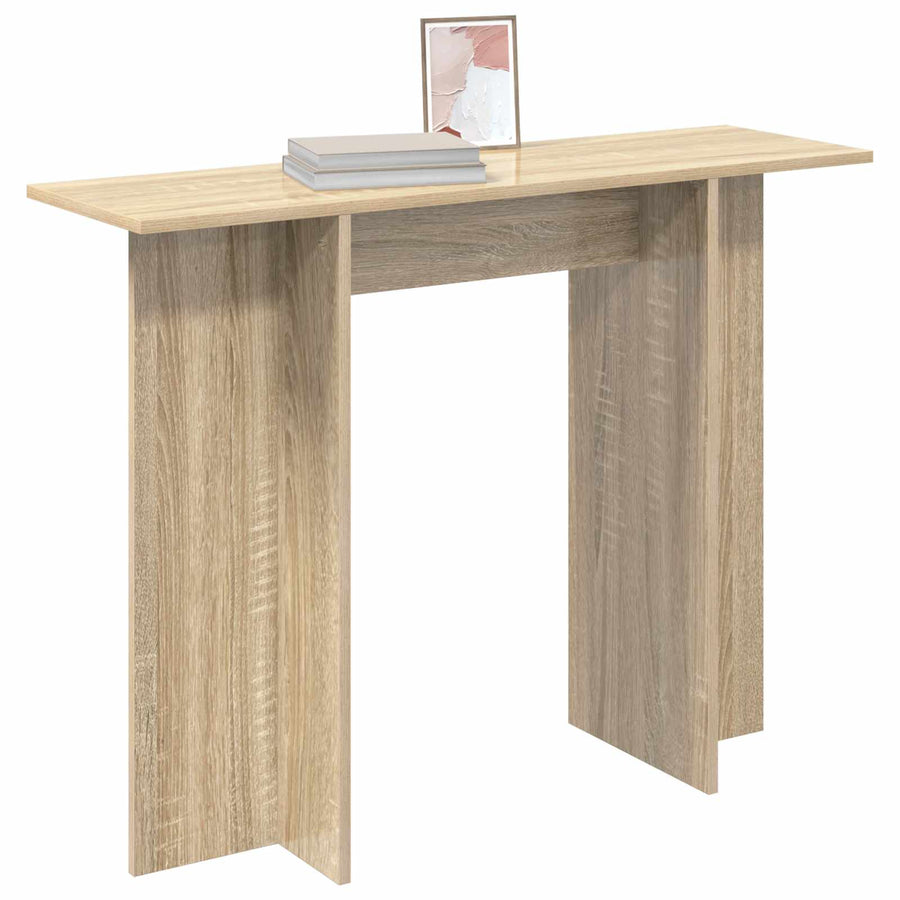 Wandtafel Sonoma Eiken 100 x 30 x 75 cm Bewerkt hout