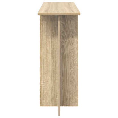 Wandtafel Sonoma Eiken 100 x 30 x 75 cm Bewerkt hout