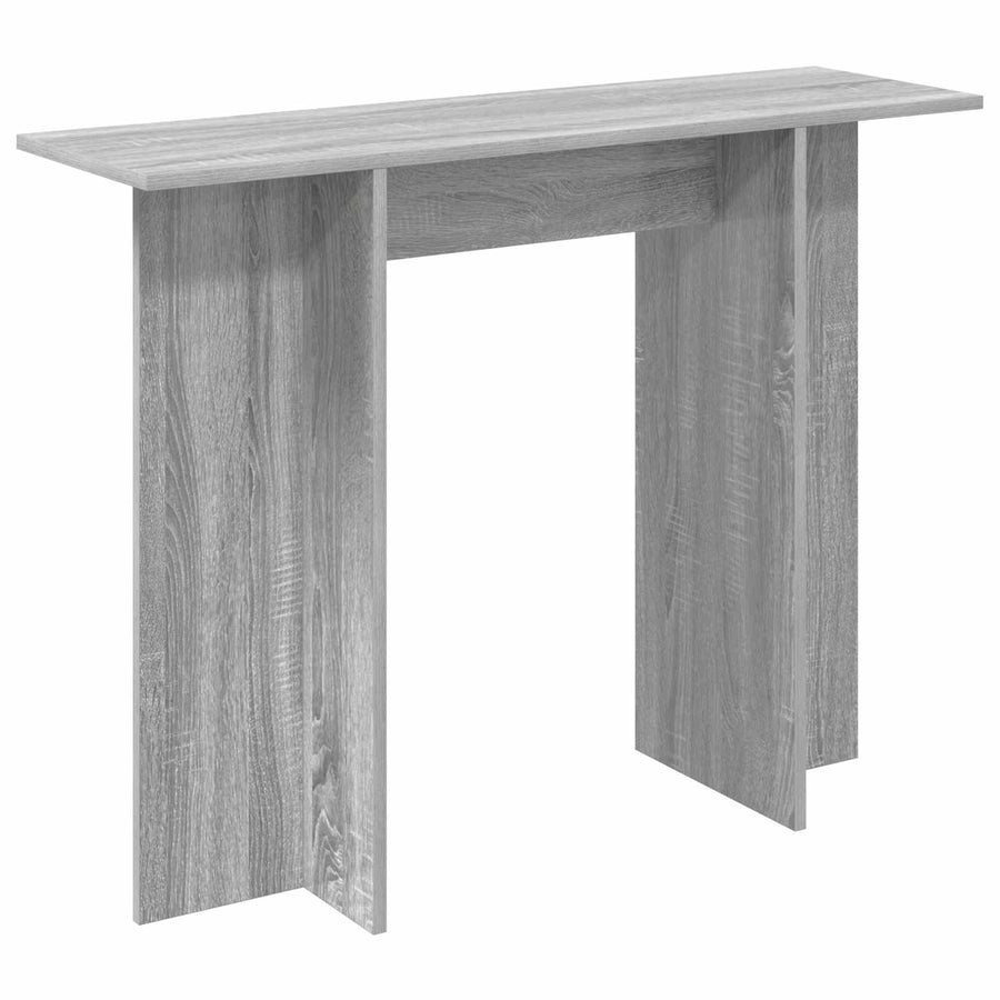 Wandtafel Grijs sonoma 100 x 30 x 75 cm Bewerkt hout
