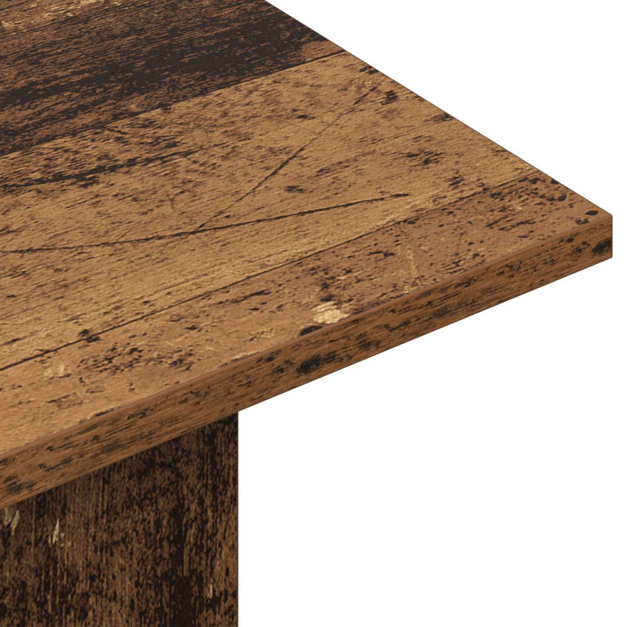 Wandtafel Oud hout 100 x 30 x 75 cm Bewerkt hout