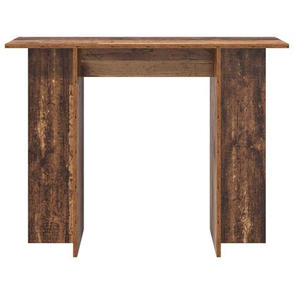 Wandtafel Oud hout 100 x 30 x 75 cm Bewerkt hout
