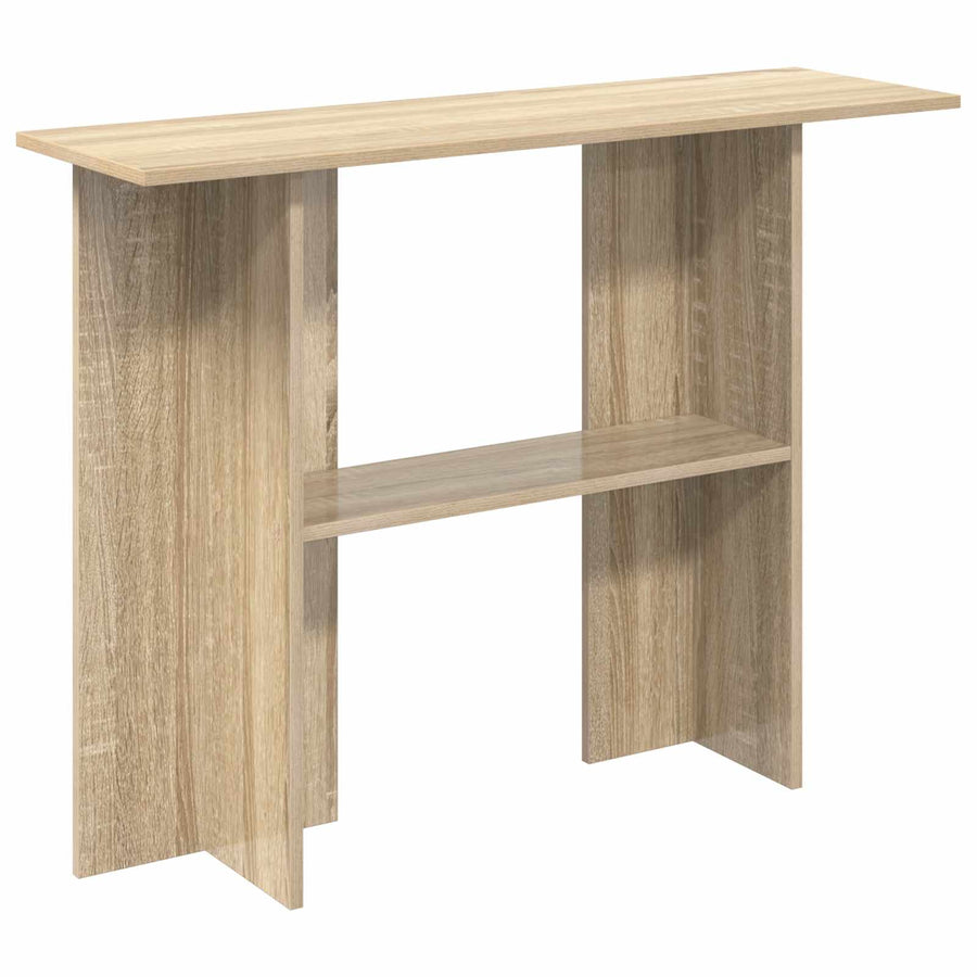 Wandtafel Sonoma Eiken 100 x 30 x 75 cm Bewerkt hout