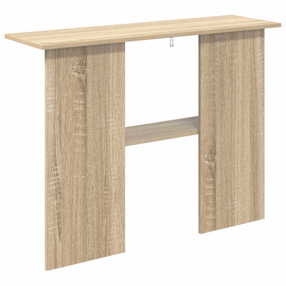 Wandtafel Sonoma Eiken 100 x 30 x 75 cm Bewerkt hout