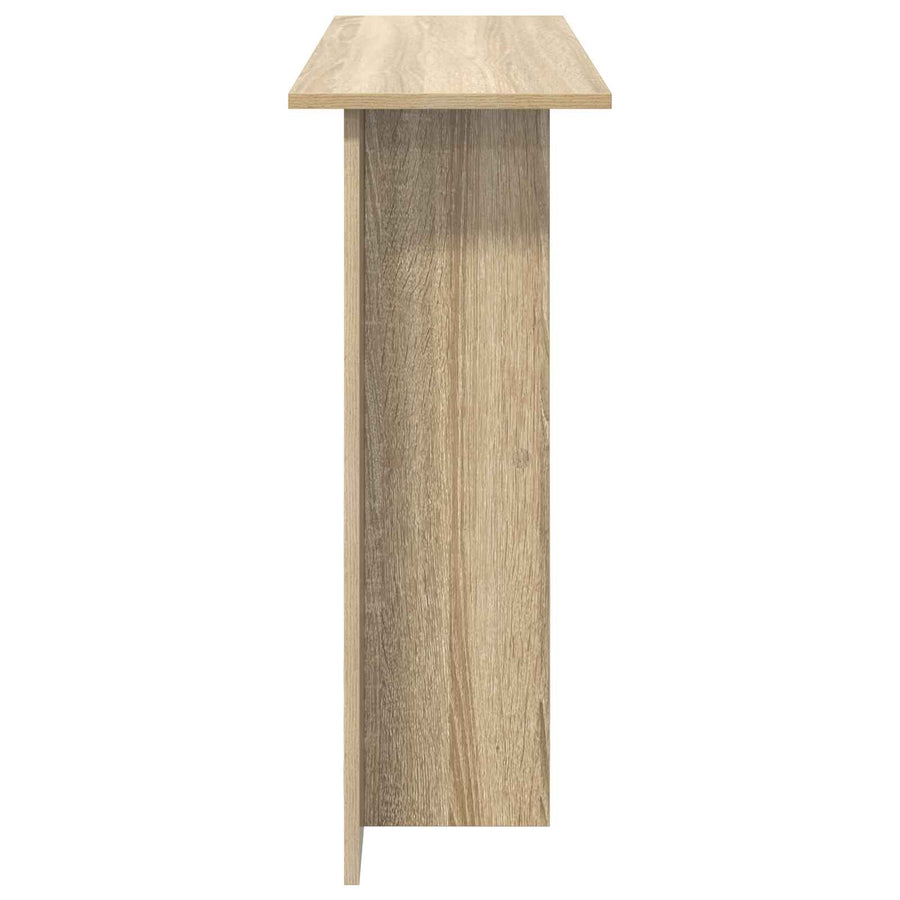 Wandtafel Sonoma Eiken 100 x 30 x 75 cm Bewerkt hout