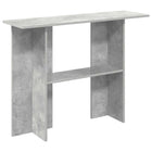Console table Concrete gray 100 x 30 x 75 cm Engineered wood