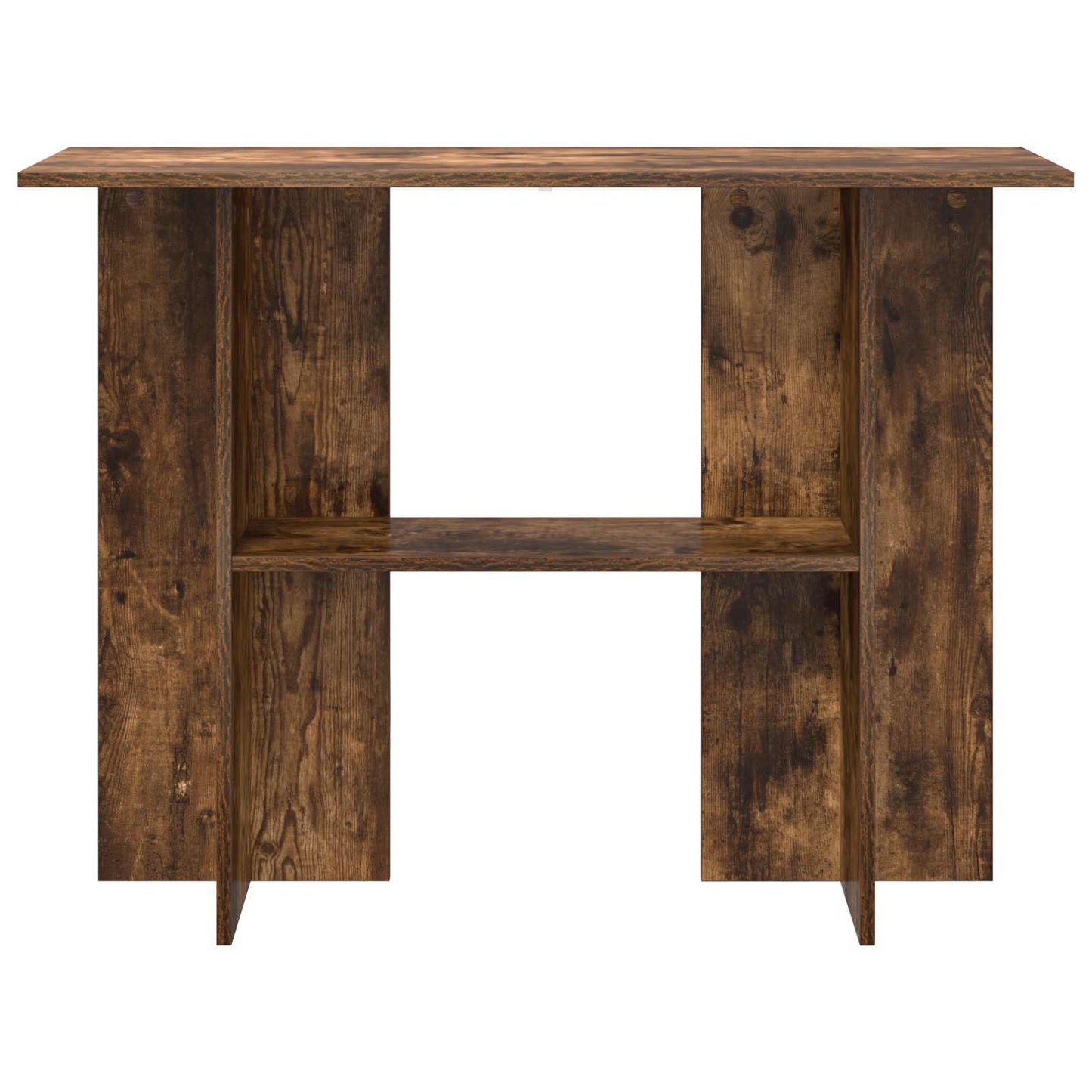 Wandtafel Gerookt eiken 100 x 30 x 75 cm Bewerkt hout