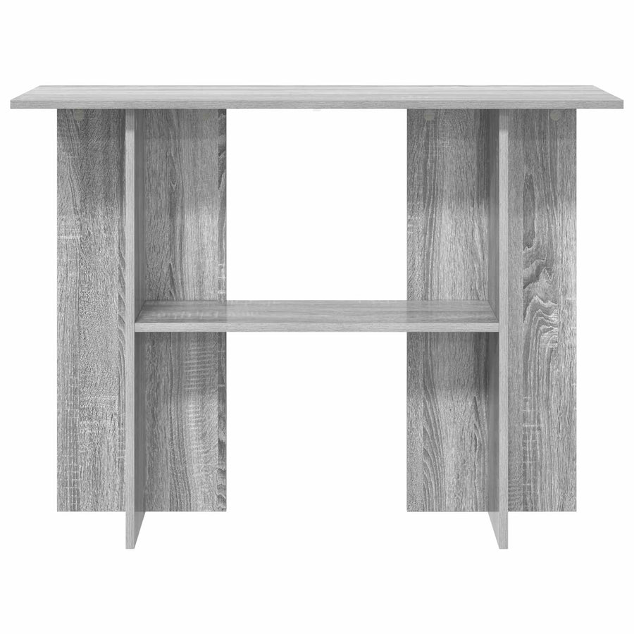 Wandtafel Grijs sonoma 100 x 30 x 75 cm Bewerkt hout