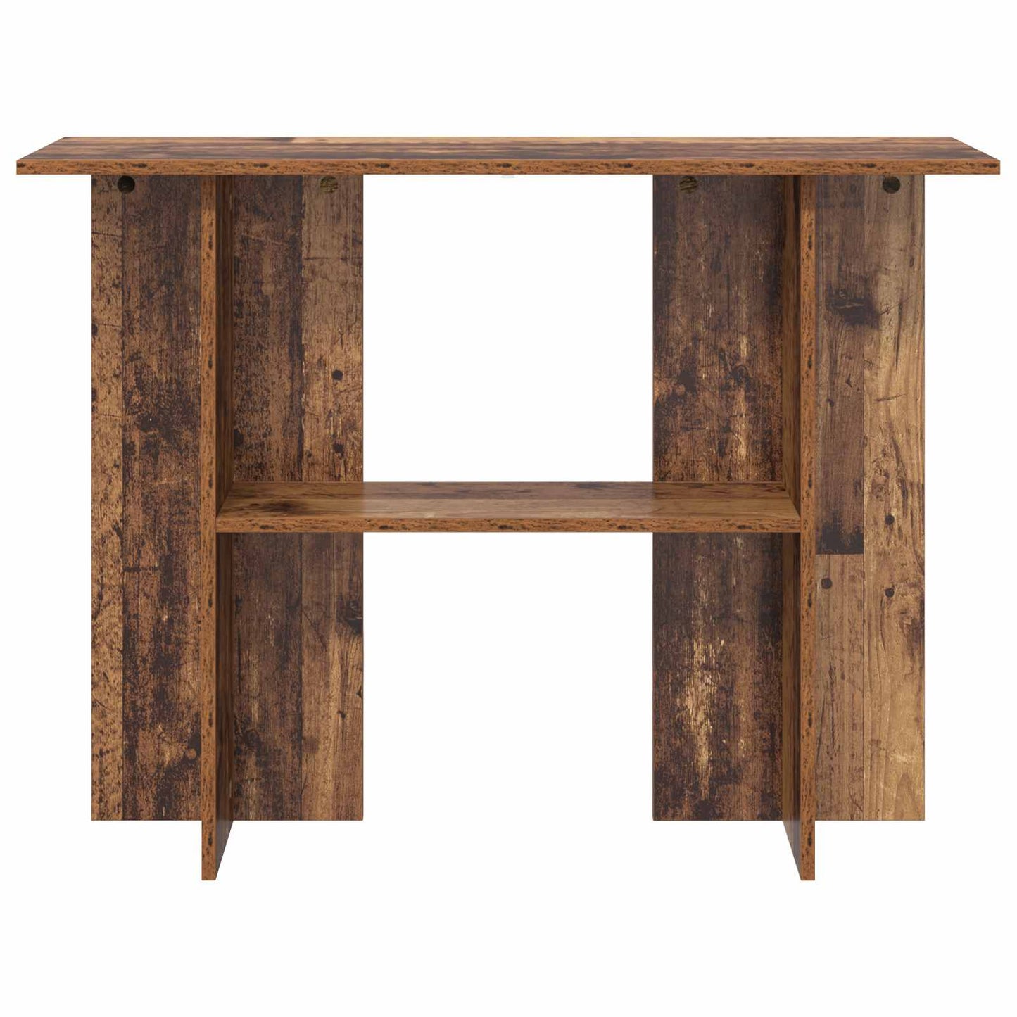 Wandtafel Oud hout 100 x 30 x 75 cm Bewerkt hout