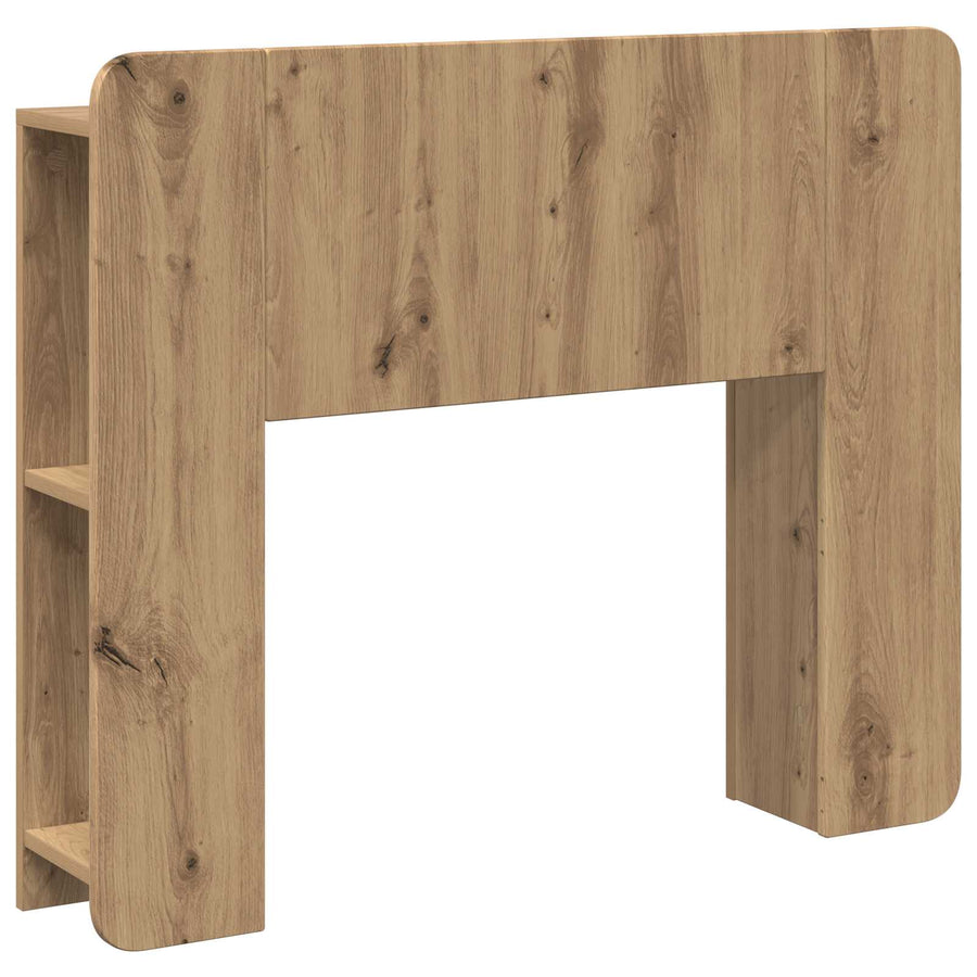 Hoofdeinde kas met opslag Artisanaal eiken Bewerkt hout