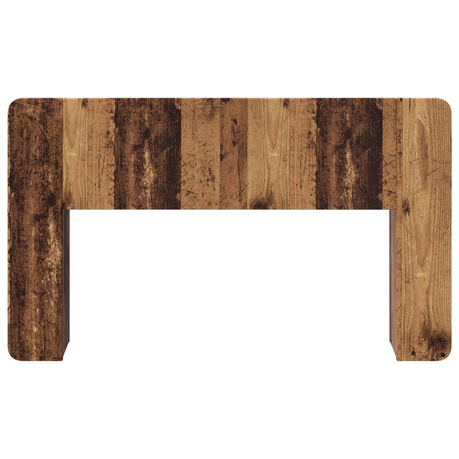 Hoofdeinde kas met opslag Oud hout Bewerkt hout