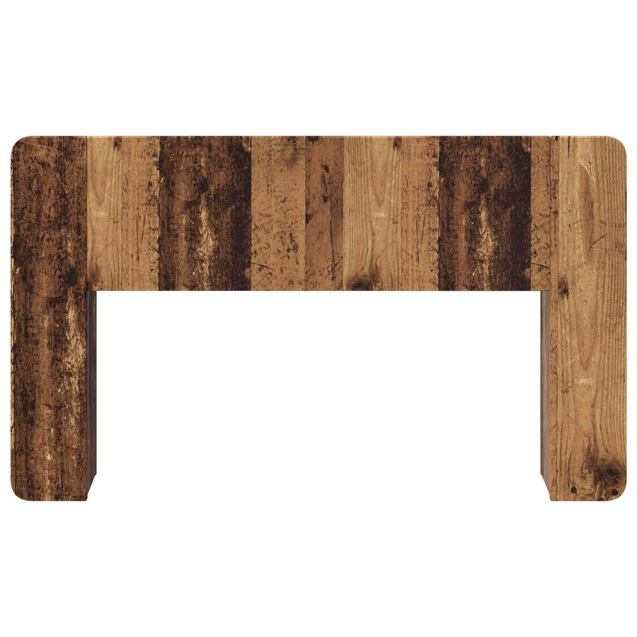 Hoofdeinde kas met opslag Oud hout Bewerkt hout