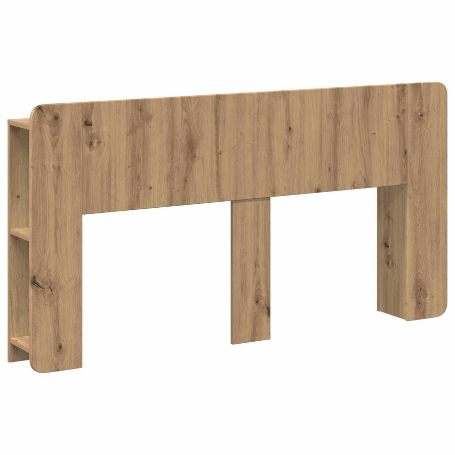Hoofdeinde kas met opslag Artisanaal eiken Bewerkt hout