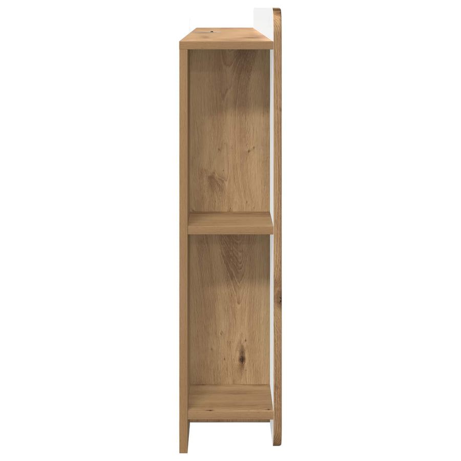 Hoofdeinde kas met opslag Artisanaal eiken Bewerkt hout