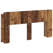 Hoofdeindkast 182,5x18,5x80 cm bewerkt hout