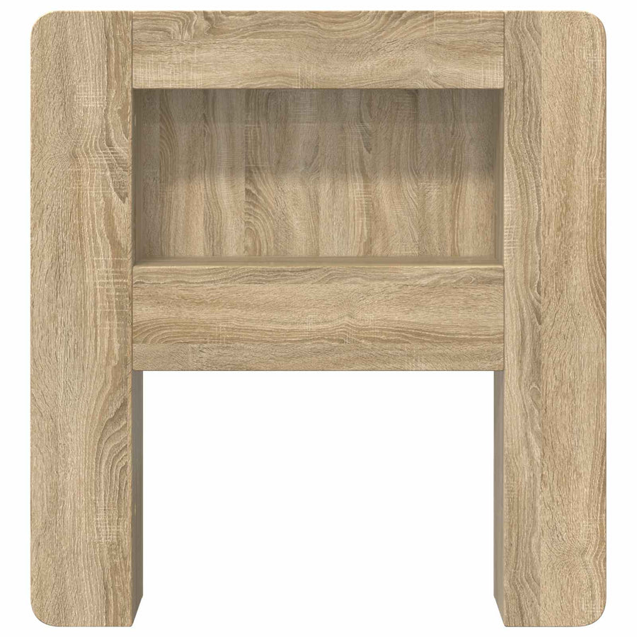 Hoofdbordkast met opslag Geconstrueerd hout