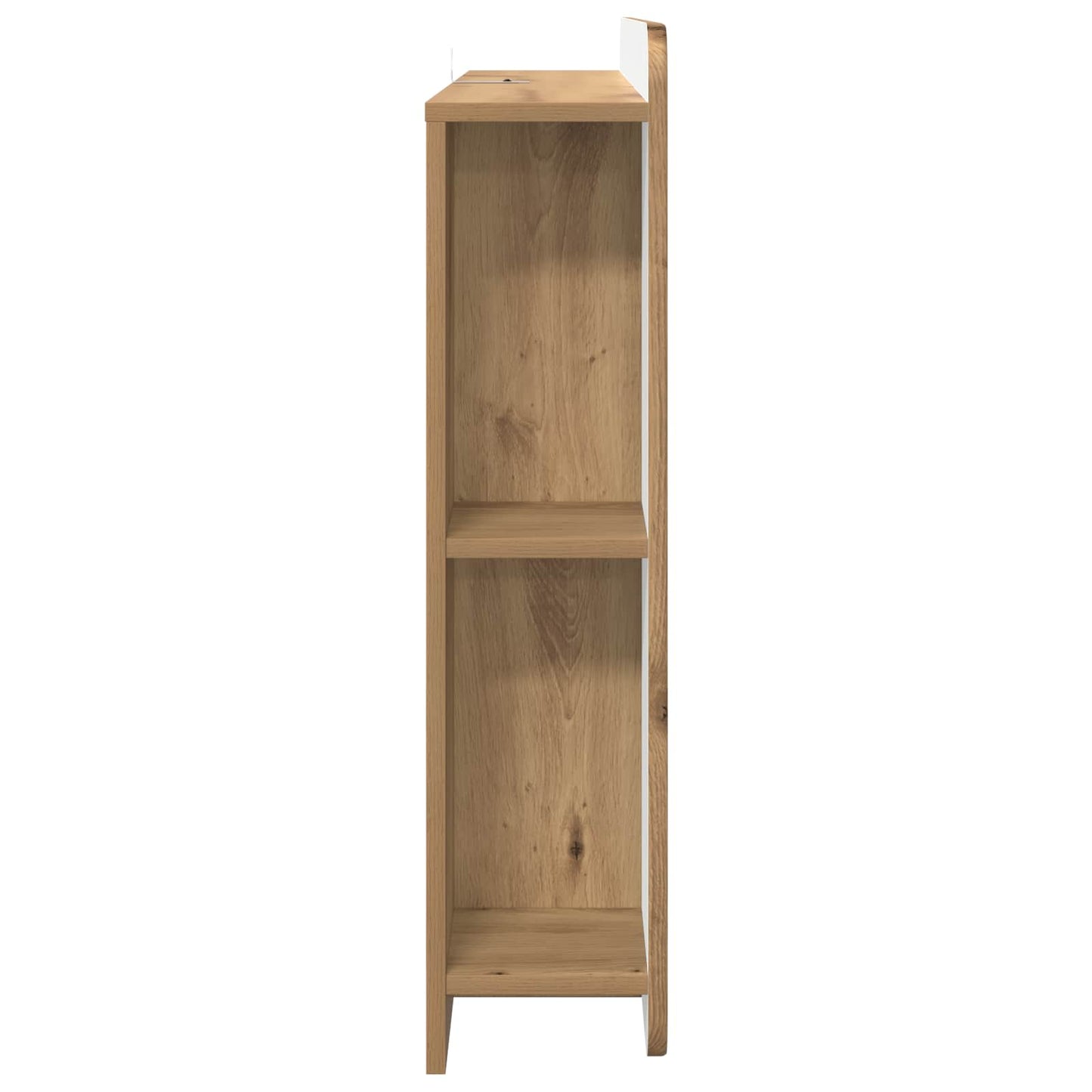 Hoofdbordkast met opslag Artisanaal eiken Geconstrueerd hout