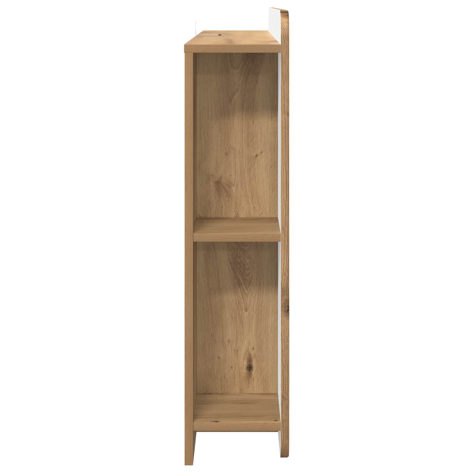 Hoofdbordkast met opslag Artisanaal eiken Geconstrueerd hout
