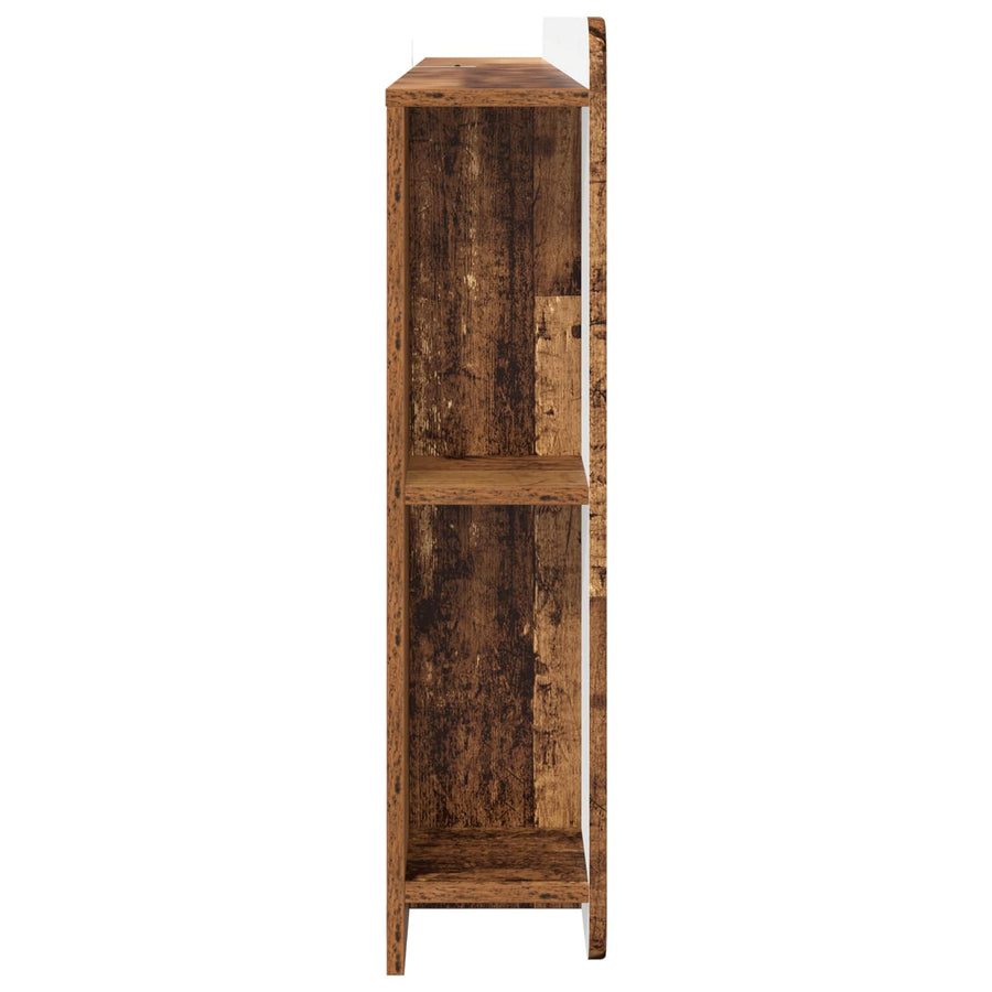 Hoofdbordkast met opslag Oud hout Geconstrueerd hout