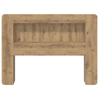 Hoofdbordkast met opslag Artisanaal eiken Geconstrueerd hout
