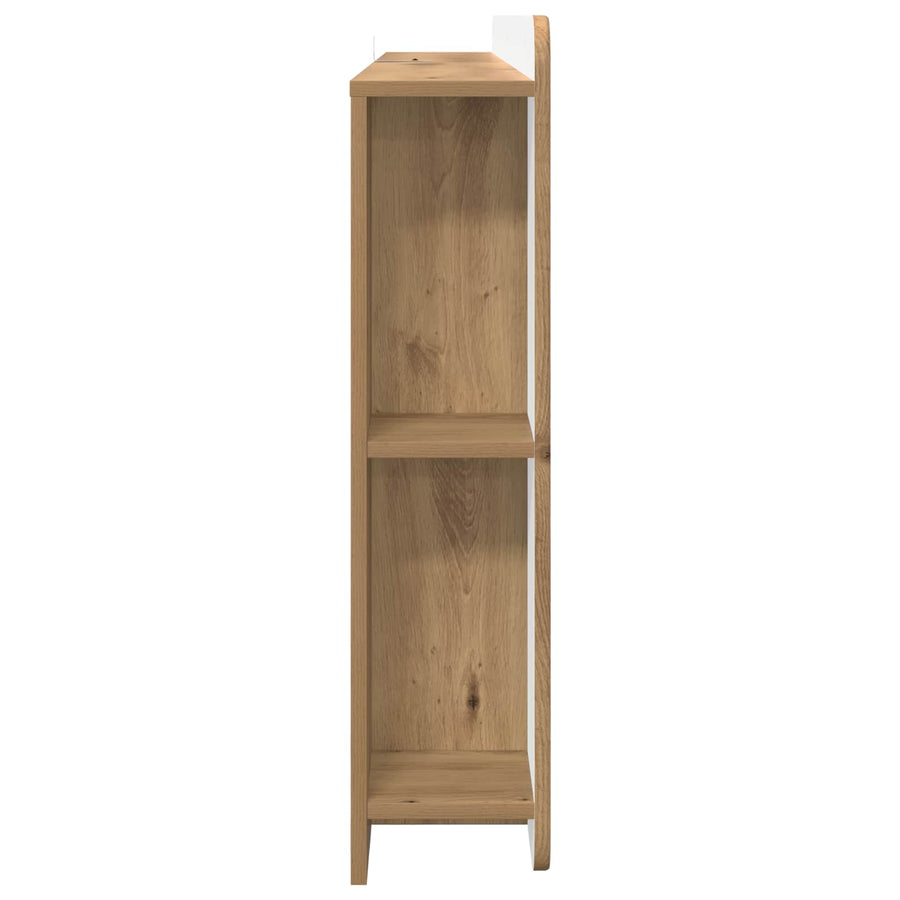 Hoofdbordkast met opslag Artisanaal eiken Geconstrueerd hout
