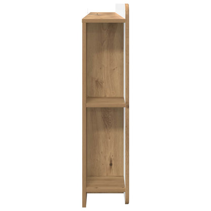 Hoofdbordkast met opslag Artisanaal eiken Geconstrueerd hout
