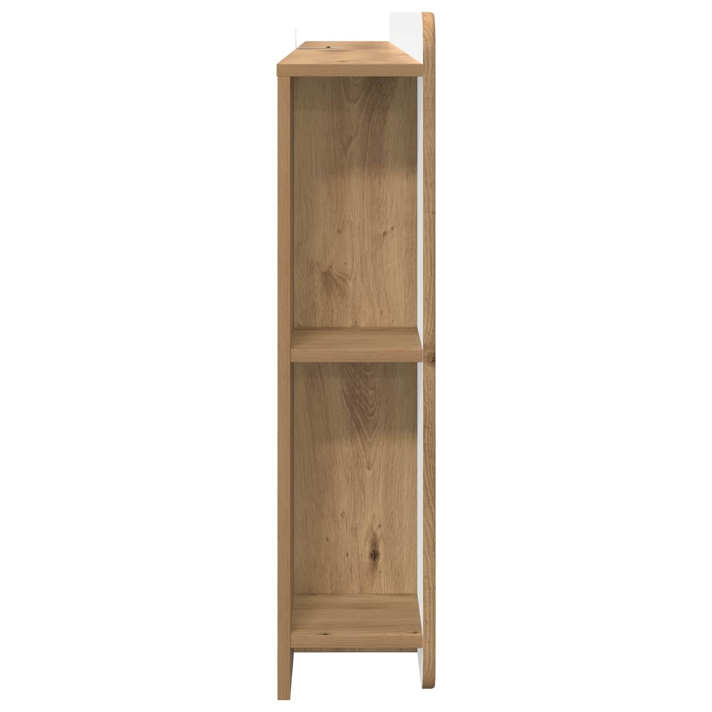 Hoofdbordkast met opslag Artisanaal eiken Geconstrueerd hout