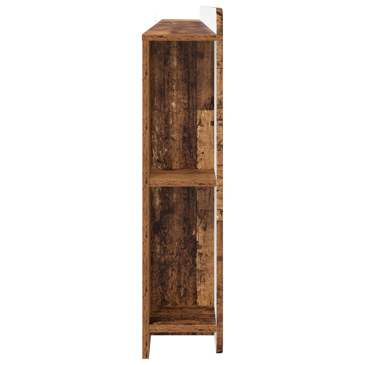 Hoofdbordkast met opslag Oud hout Geconstrueerd hout