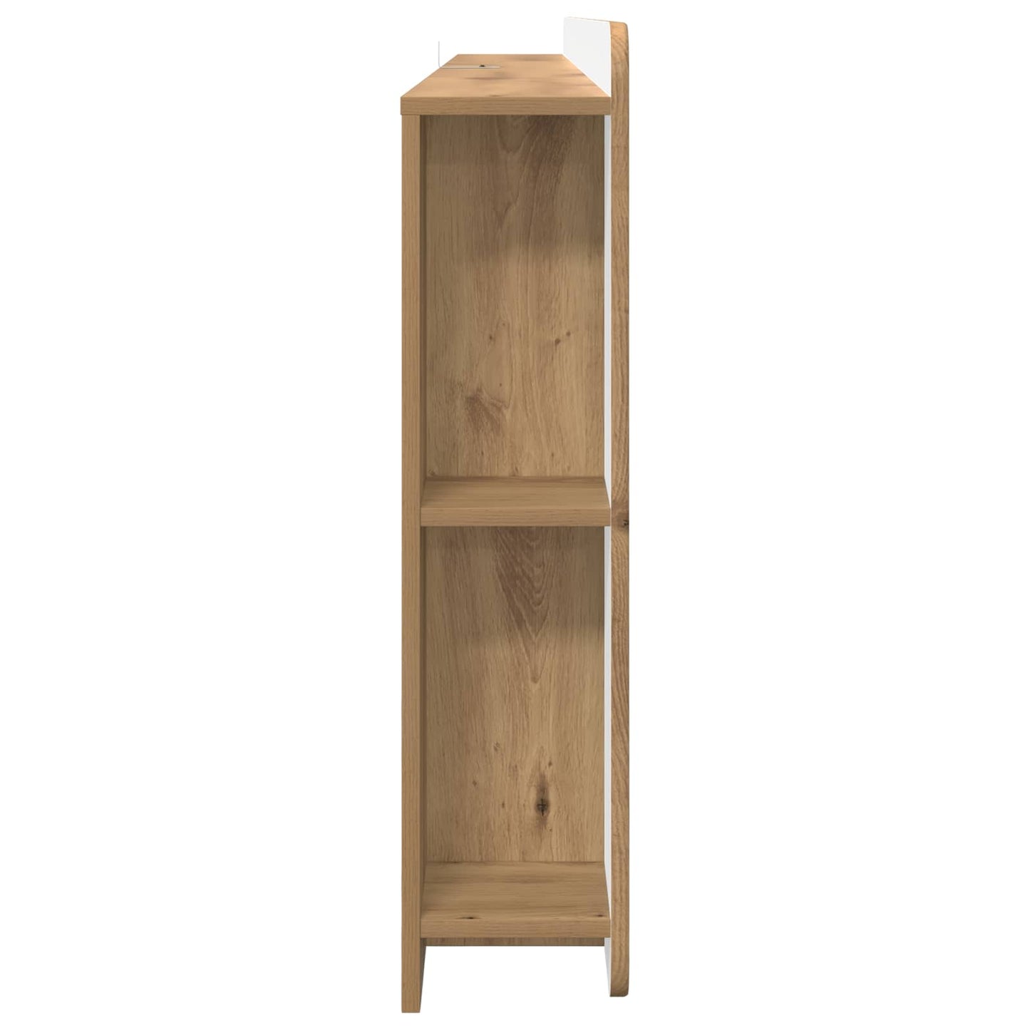 Hoofdbordkast met opslag Artisanaal eiken Geconstrueerd hout