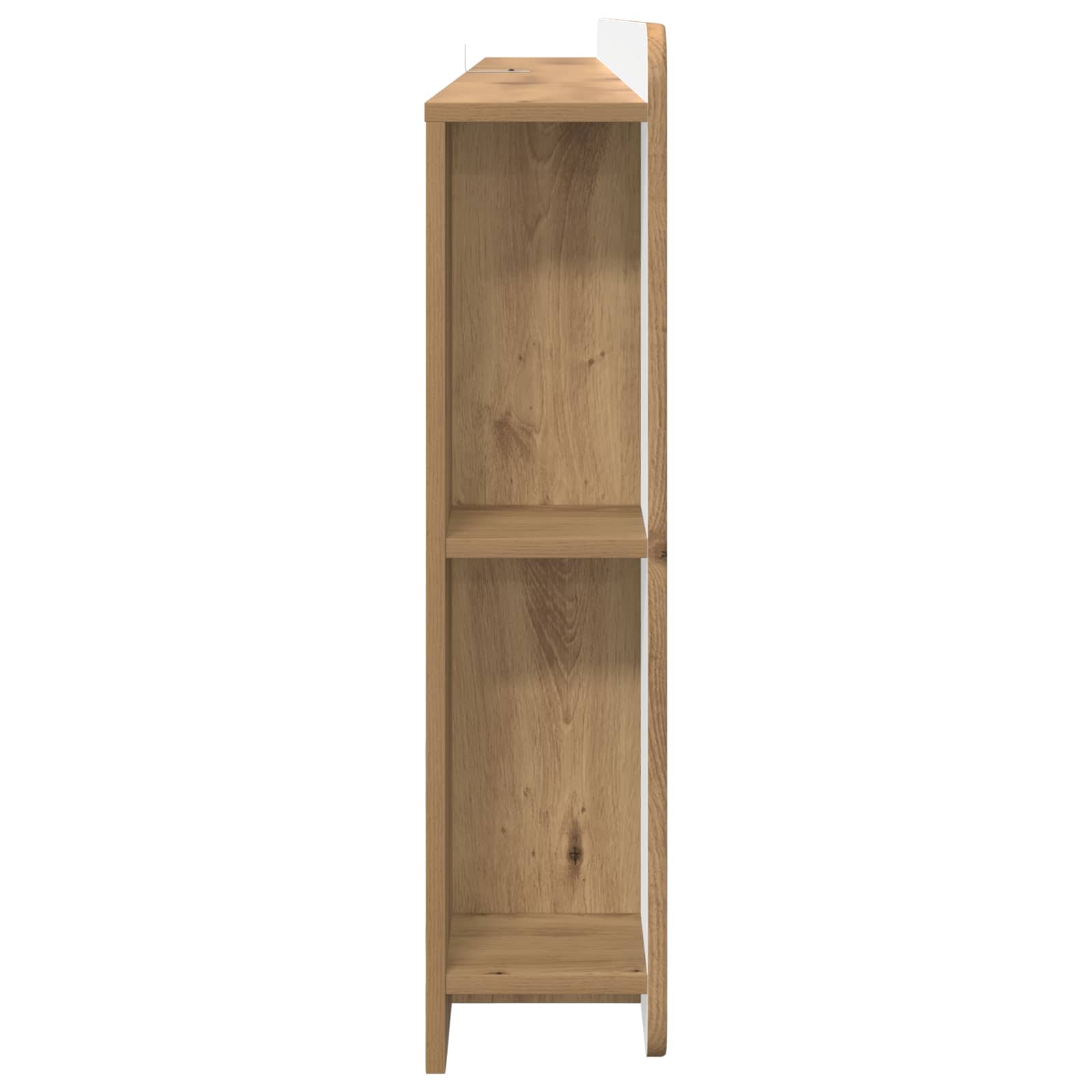 Hoofdbordkast met opslag Artisanaal eiken Geconstrueerd hout