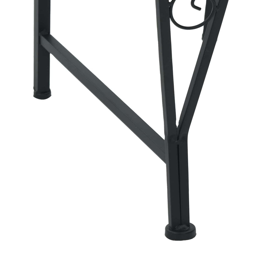 Boom bank 4-Aantal zitplaatsen 160 x 80 x 89 cm Staal Zwart
