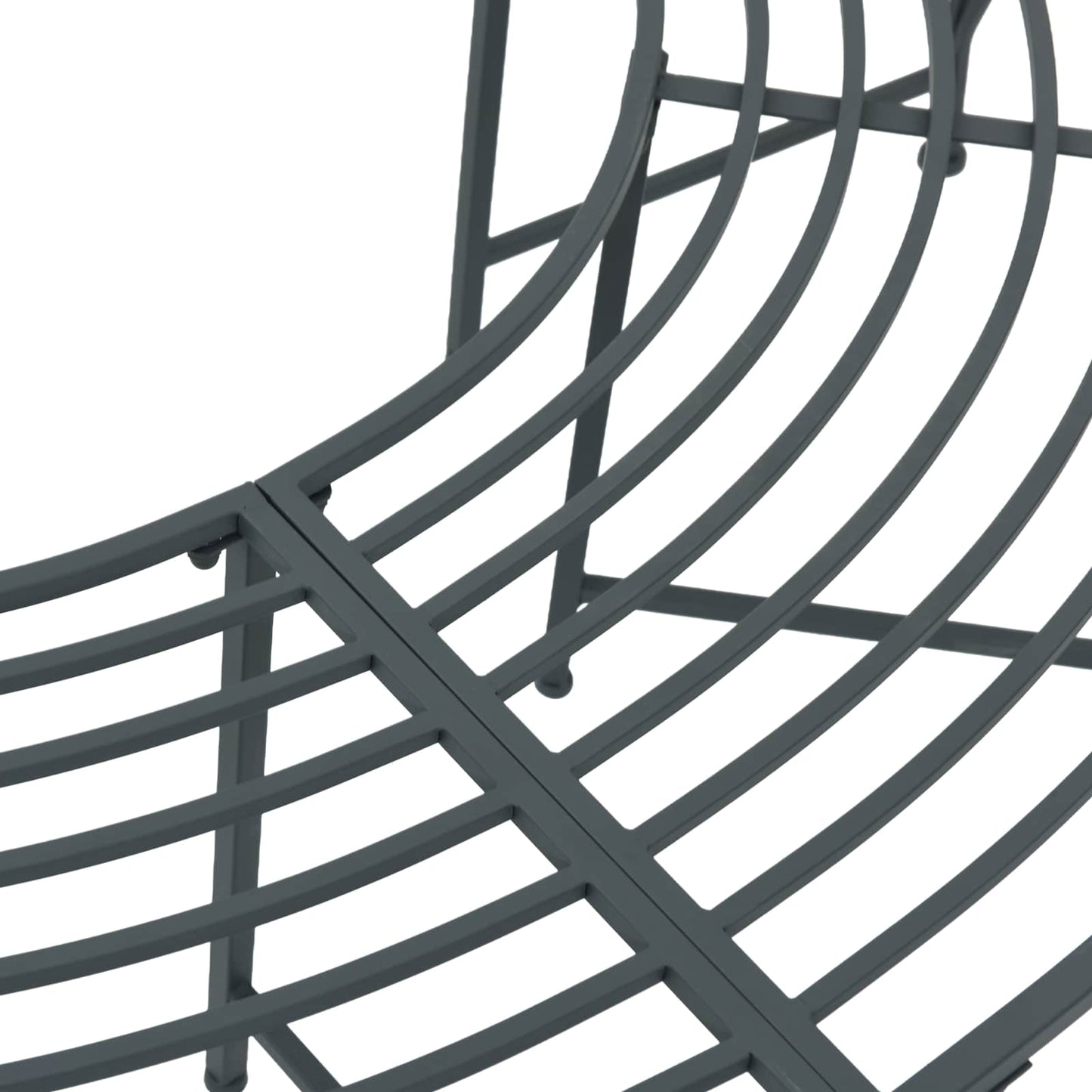 Boom bank 4-Aantal zitplaatsen 160 x 80 x 44 cm Staal